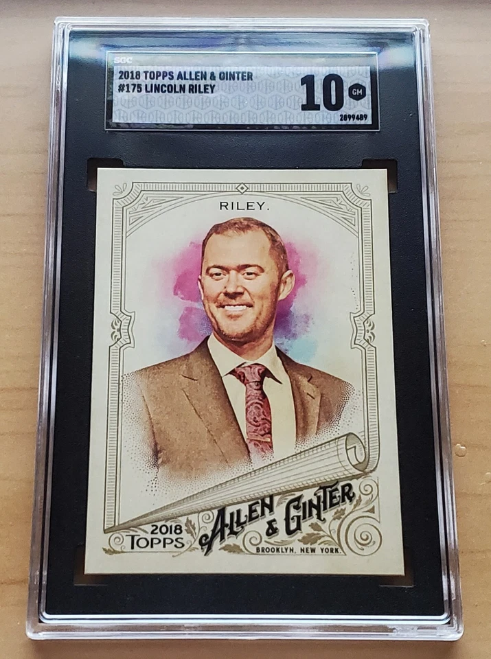 SGC 10 2018 LINCOLN RILEY TOPPS ALLEN & GINTER RC #175 USC - Image 1 of 1