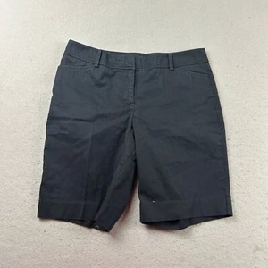 Talbots Shorts Womens 10P Black Flat Front Lightweight Perfect Short - Picture 1 of 9