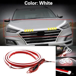 86" Dynamic LED Running Light Front Hood Strip Ambient Lamp For Hyundai Tucson - Picture 1 of 9