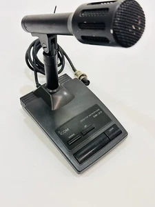 Icom SM-20 Desktop Stand Microphone Amateur Ham Radio Tested - Zdjęcie 1 z 3