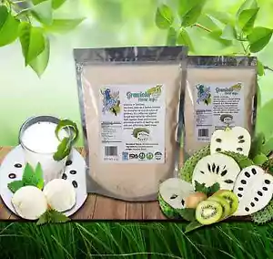 Graviola Soursop Fruit Powder 16oz (1lb) 100% Natural Superfood Paradise Powder - Picture 1 of 12