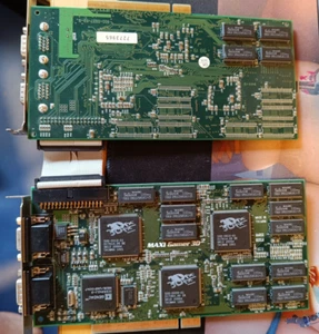 2x Voodoo 2 Guillemot Maxi Gamer 3D2 Voodoo 2 3df SLI - Bild 1 von 5