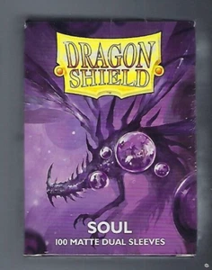 Dragon Shield Matte Soul (100) Shield Sleeves Free Shipping - Picture 1 of 1