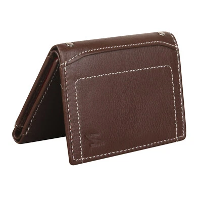 STARHIDE MENS BROWN RFID REAL LEATHER WALLET ID CREDIT CARD HOLDER PURSE - 810 - Image 1 of 4