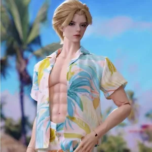 1/3 Resin BJD SD Kugelgelenk Puppe Luigi Junge Mann Strand Badeanzug Full Set Handarbeit - Bild 1 von 10