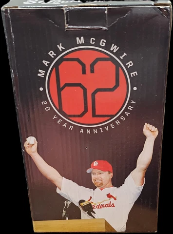 Mark McGwire bobble head New In Box Cover