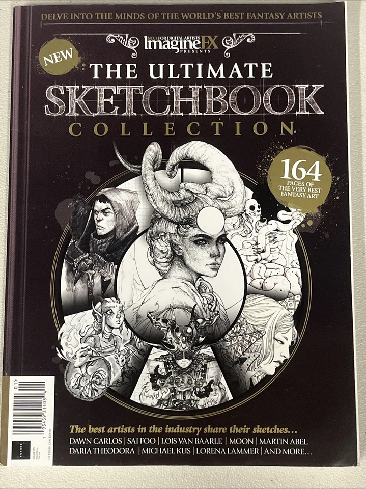Ultimate SKETCHBOOK COLLECTION Fantasy Artists IMAGINEFX Magazine Issue 5 2023 - Image 1 of 1