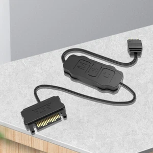 ARGB 5V 3PIN To SATA Interface Extension Cable Light Controller Reusable - Photo 1/17