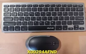 Tastiera USB wireless con mouse combo set di topi - nero - Foto 1 di 1