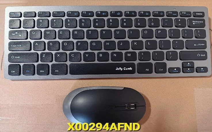 Wireless USB Keyboard with Mouse Combo Mice Set - Black - Image 1 of 1