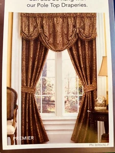 CROSCILL PREMIER ROTER GOBELIN PAISLEY BRAUN LAFAYETTE (1) FRANSEN VOLANT 84X14 - Bild 1 von 7
