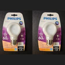 2Pk Philips Slim Style 10.5w Replace 60w Equivalent Soft White Dimmable LED Bulb