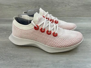 Allbirds Tree Dasher Women's Sneaker White Knit Mesh 10.5 Lace Up Athletic Shoes - Picture 1 of 10