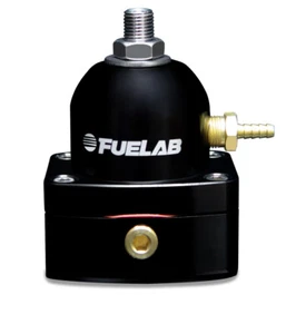 Fuelab 535 EFI Adjustable Mini FPR 25-90 PSI (2) -6AN In (1) -6AN Return - Black - Bild 1 von 4
