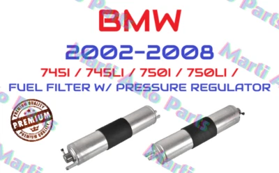 NEW Fuel Filter w/ Pressure Regulator for 2002-2008 BMW 745i 745li 750i 750li - Image 1 of 4