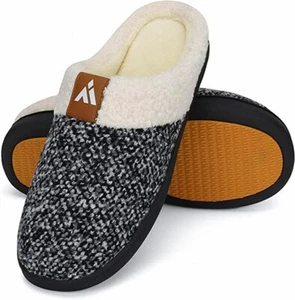 Nuevo Mishansha espuma viscoelástica para hombre mujer zapatillas de lana cálida suela antideslizante 7 8 Reino Unido - Imagen 1 de 6