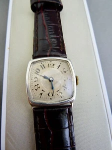 alte Armbanduhr Herren Silbergehäuse 925/- 30er Jahre aus Uhrmachernachlass - Bild 1 von 12