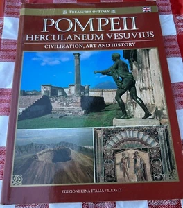 Pompeii, Herculaneum, Vesuvius by treasures of italy Book - Picture 1 of 2