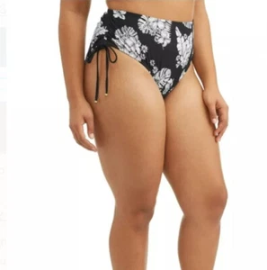 Terra and Sky Damen Übergröße bedruckt Blumen seitlich verstellbar Badeanzug Unterteil 2X - Bild 1 von 6