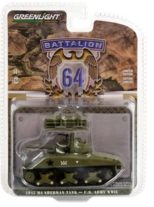 1:64 GreenLight 1945 Sherman M4 serbatoio seconda guerra mondiale lanciarazzi serie - Foto 1 di 2