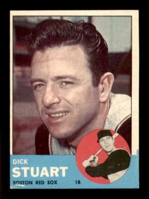 1963 Topps #285 Dick Stuart VG/VGEX Red Sox 564104 - Image 1 of 2