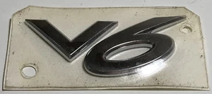 Mazda V6 door emblem letters badge decal logo 6 side Factory Genuine Stock - Bild 1 von 3