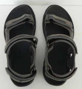Teva Schuhe Herren Größe 11 Hudson Wander Sandalen grau grau schwarz - Bild 1 von 16