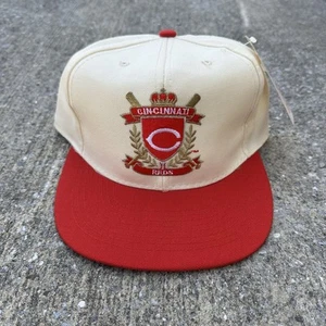Vintage Cincinnati Reds SnapBack Hat Cap American Needle Crest 100% Wool MLB 90s - Picture 1 of 8