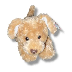 Gund Plush Dog Slippers Puppy Stuffed Animal Shower Gift Nursery Decor Brown 10” - Picture 1 of 10