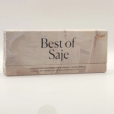 Saje BEST of SAJE Community Favorite Diffuser Blend Collection 6 Scents 5ml each - Image 1 of 4