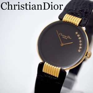 Reloj DIOR Christian Dior Damas Negro Luna Diamante Christian Dior,16014 - Imagen 1 de 9