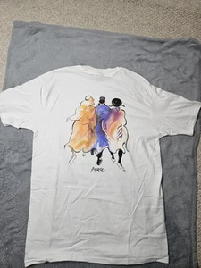 Vintage 90s ‘Peace’ by William (Bill) Papas T Shirt Rabbi Priest Imam Tee USA - Picture 1 of 13