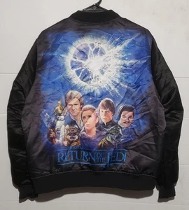 Star Wars Her Universe Return Of The Jedi Bomber Jacket Womens Size 0 - Picture 1 of 15