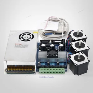 CNC Kit With TB6560 3 Axis Standard Version Driver Board & HB Motor/PSU - Picture 1 of 9