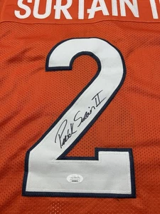 Patrick Surtains II Denver Broncos signed handsigniert Custom Pro Style Trikot JSA - Bild 1 von 7