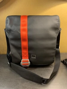 Acme Made San Francisco - Satchel Matte Black - Tangerine Mini Messenger - Afbeelding 1 van 14