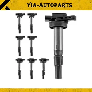 8pcs UF519 Ignition Coils for Jaguar XJR 2003-2009; Land Rover LR3 2005 2006-09 - Foto 1 di 18