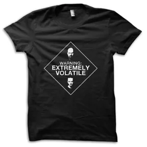 Breaking Bad "Extremely Volatile" Walter Jesse TV Show T-Shirt M5533 - Picture 1 of 5