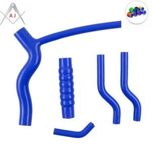 For 1962-1976 1963 1964 1965 MG MGB GT Silicone Radiator Coolant Hose Blue - Picture 1 of 10