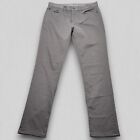 Banana Republic Traveler Pants Mens 33x32 Gray Slim 2.0 Stretch 5 Pocket Casual