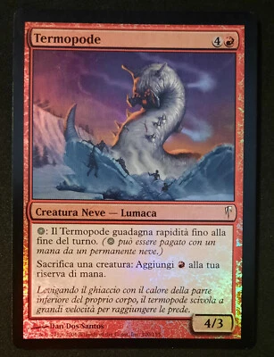 MTG FOIL ITALIAN Thermopod - Coldsnap Magic the Gathering Card # 100 LP - Image 1 of 2