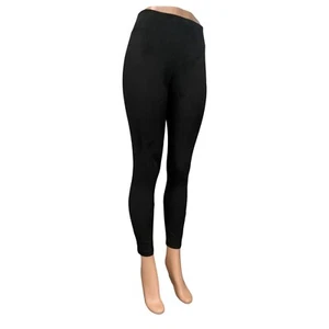 Leggings para mujer Nordstrom de gamuza sintética (microfibra), negros, talla S - Imagen 1 de 13