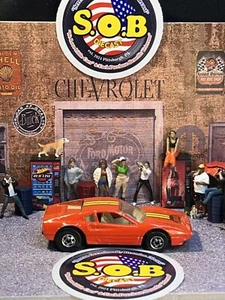 Hot Wheels Blackwalls 1977 Ferrari 308 Red Diecast EX/NM Condition - Picture 1 of 9