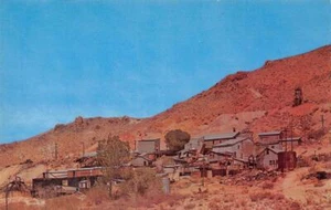 Mojave Wüste TROPICO GOLDMINE Rosamond, CA Goldmühle 1960er Jahre Vintage Postkarte - Bild 1 von 2