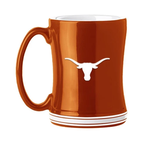 Texas Longhorns 14oz Relief Coffee Mug Cover