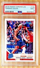 2019 PANINI CHRONICLES TERENCE DAVIS RATED ROOKIE CARD#196 PSA 9 MINT KINGS 
