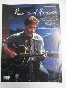 RICHARD MARX "NOW AND FOREVER" SHEET MUSIC-1993 easy Piano  - Picture 1 of 3
