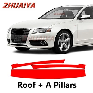 Roof+A Pillars PreCut Paint Protection Film For AUDI A4 BASE 2009-2012 - Picture 1 of 6