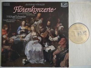 MICHAELL SCHNEIDER PLAYS VIVALDI FLUTE CONCERTOs EURODISC 202 594 - Picture 1 of 4