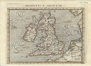 Antique map, Britanicae Insulae - Picture 1 of 1